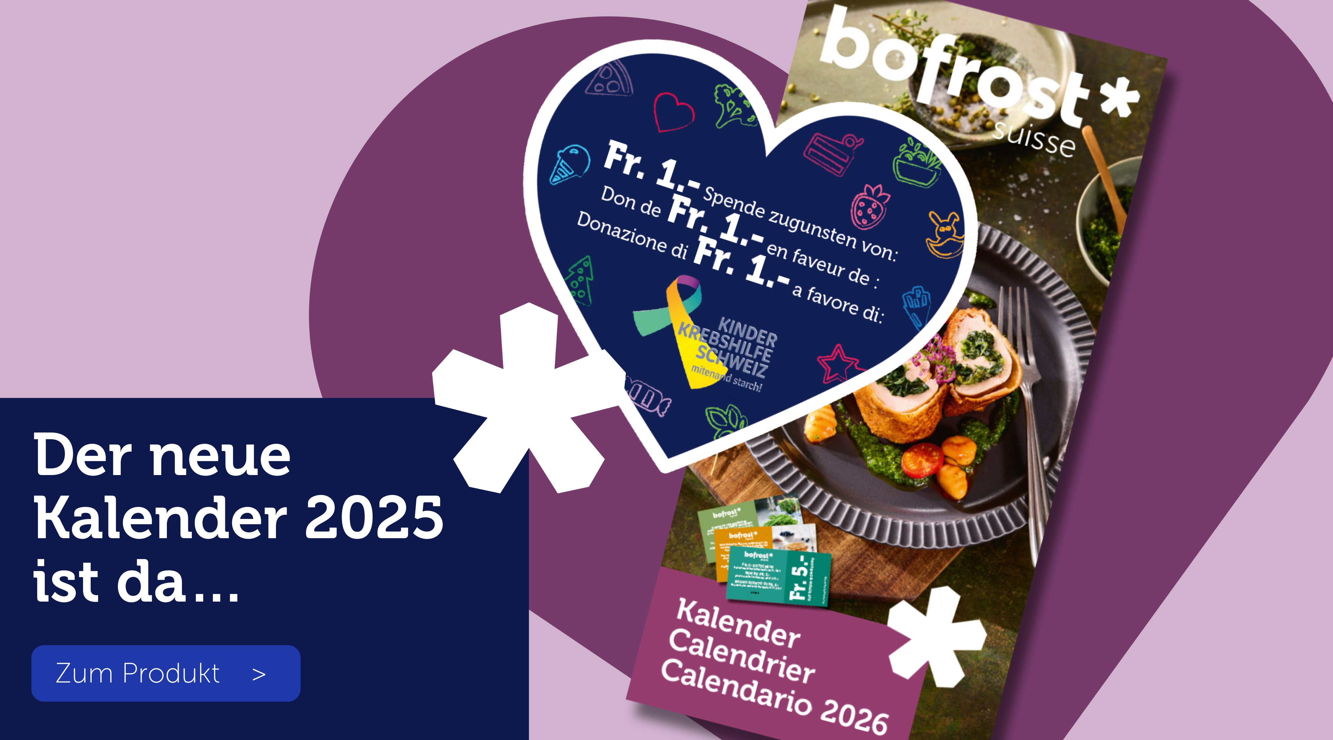 Der neue Kalender 2025 ist da...